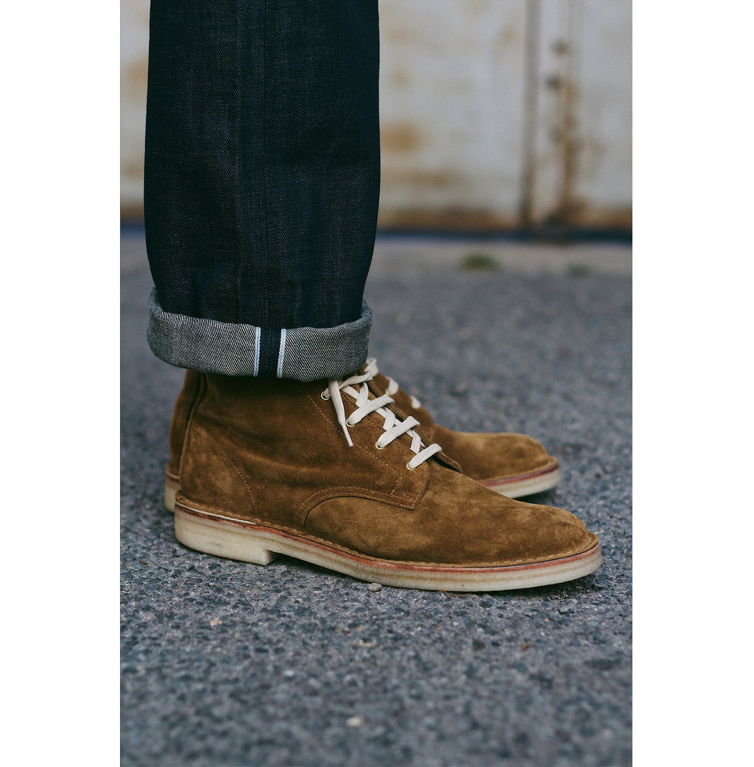 desert boot leather