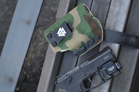 concealment wing attached to appendix holster
