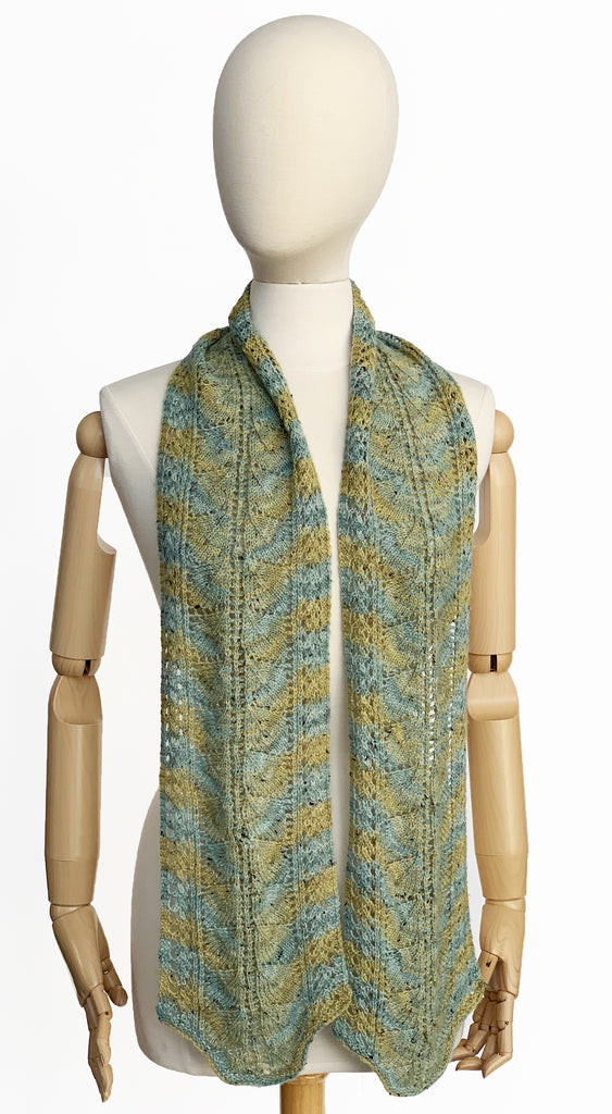 Manor Born Scarf – Knit One, Crochet Too