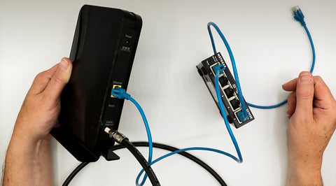 Basic Home Network Connection: A Simple Ethernet Network