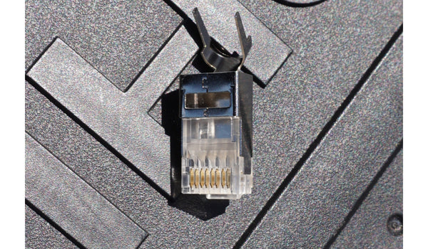Commercial Outdoor WiFi AP Deployment with Shielded Ethernet Cat6 Cabling