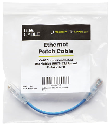 the 6in cat6 patch cable from truecable