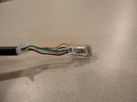 Incorrect RJ45 Termination