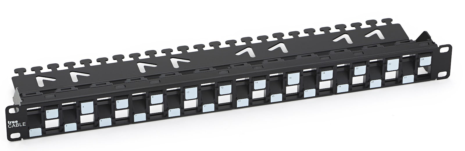 trueCABLE staggered Patch Panel