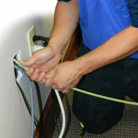 How to: Running Ethernet Cable Through Walls