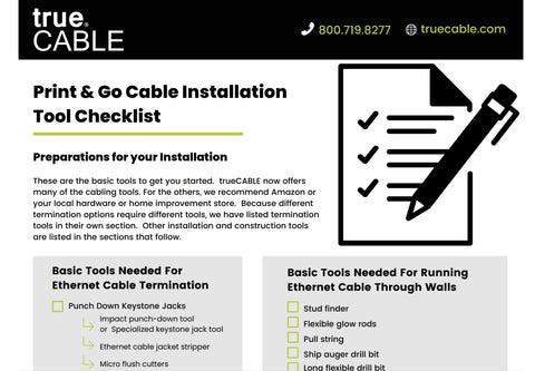 How to make RJ45 cable - Inst Tools