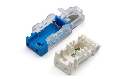 trueCABLE Cat6A Unshielded Field Termination Plug
