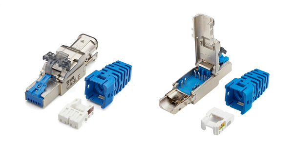 Cat6A Shielded Field Termination Plugs