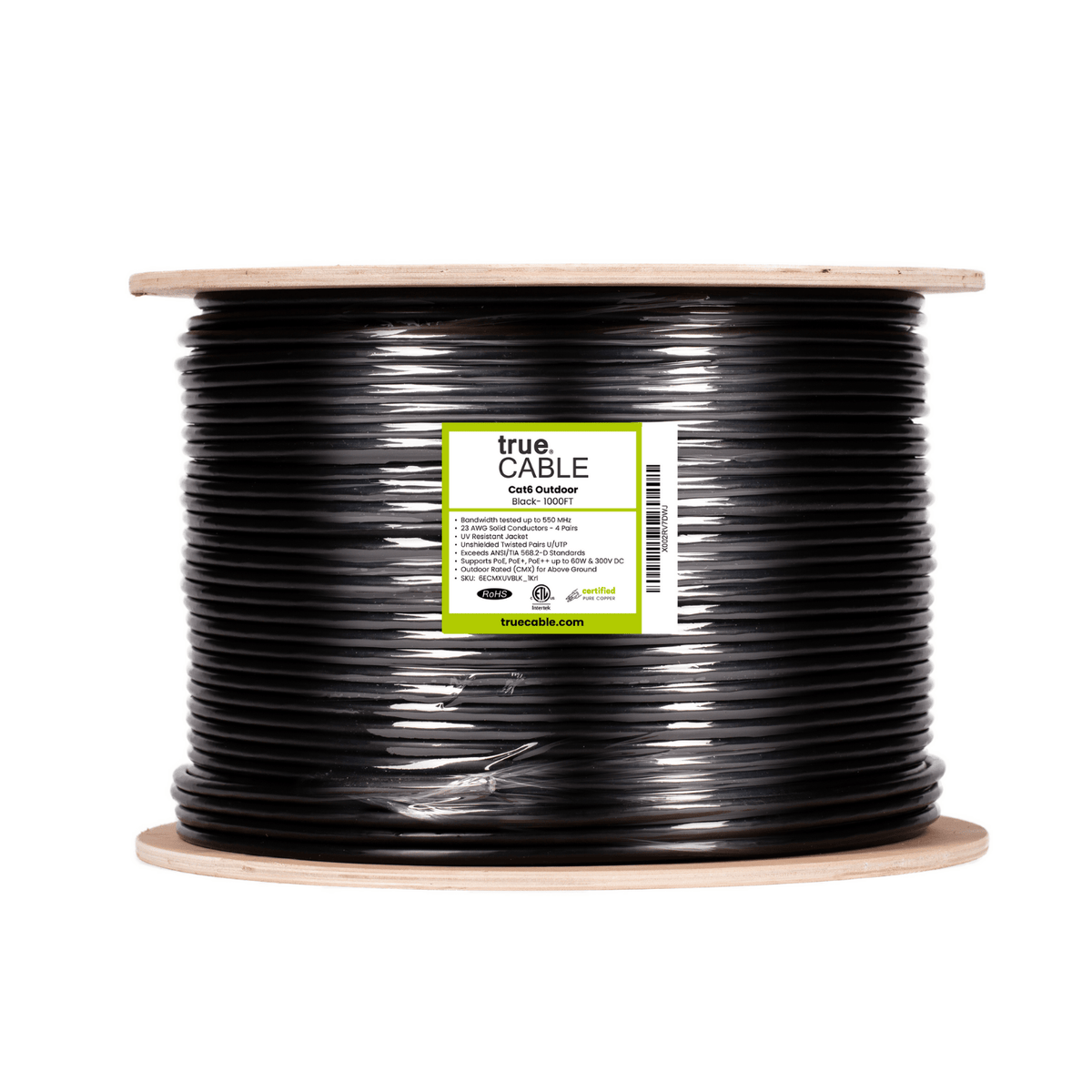 Cat6 Outdoor Ethernet Cable｜Unshielded