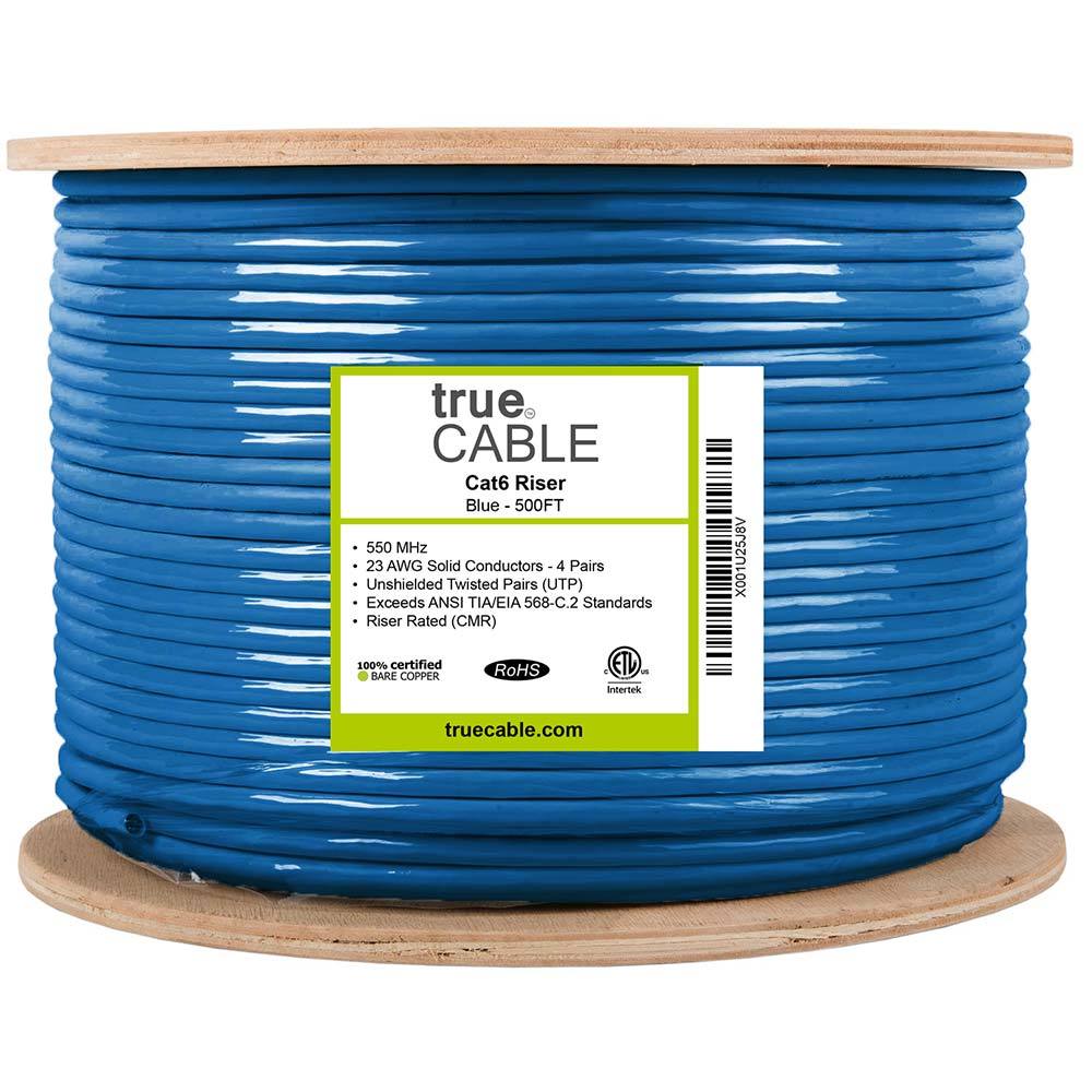 Cat6 Riser Ethernet Cable｜Unshielded