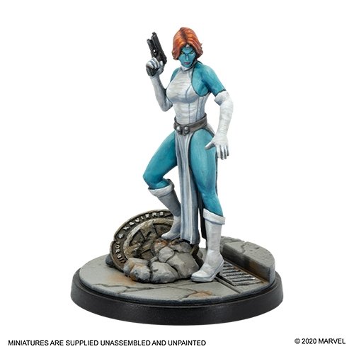 Asmodee Jean Grey & Cassandra Nova Marvel Crisis Protocol NIB ユニ