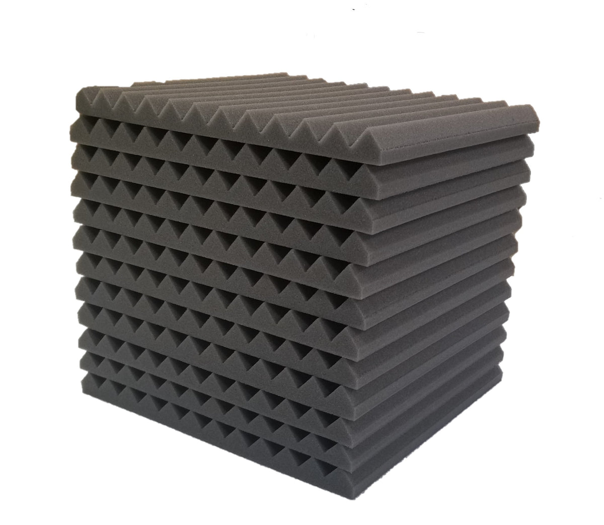 96 Pack 1 inch Acoustic Foam Panels Tiles Wall Record Studio Soundproo