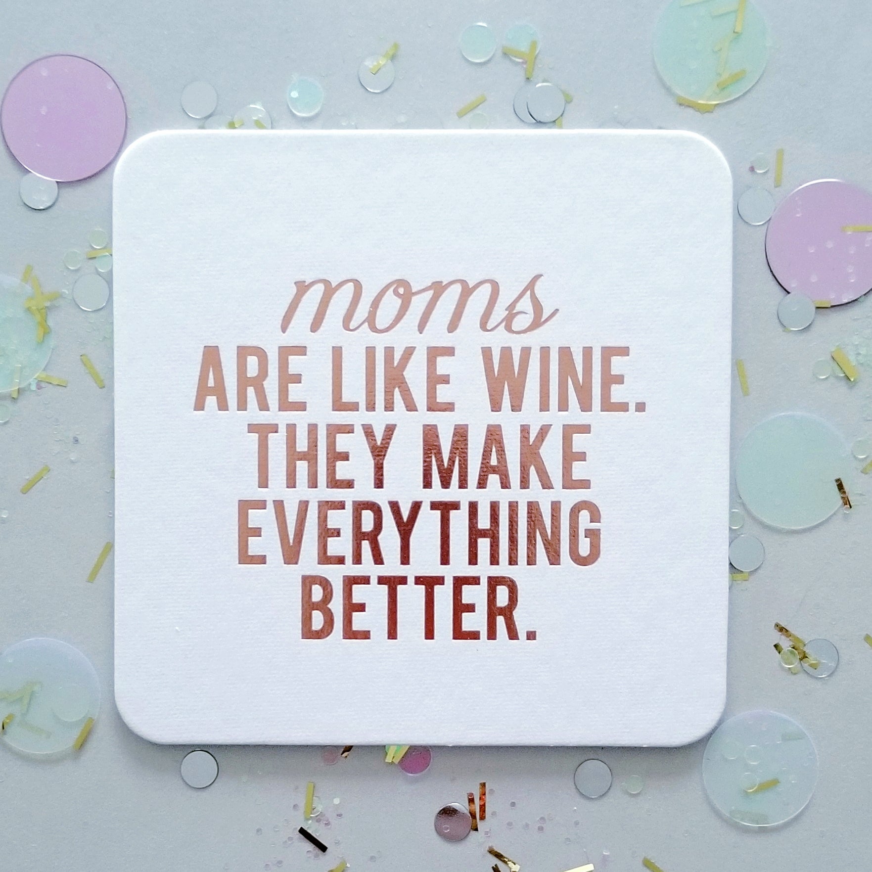 Mothers Day Coasters I Love Mom Funny Coasters Sippingthis 