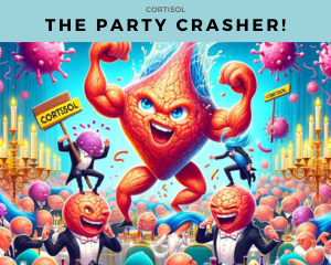 CORTISOL THE PARTY CRASHER