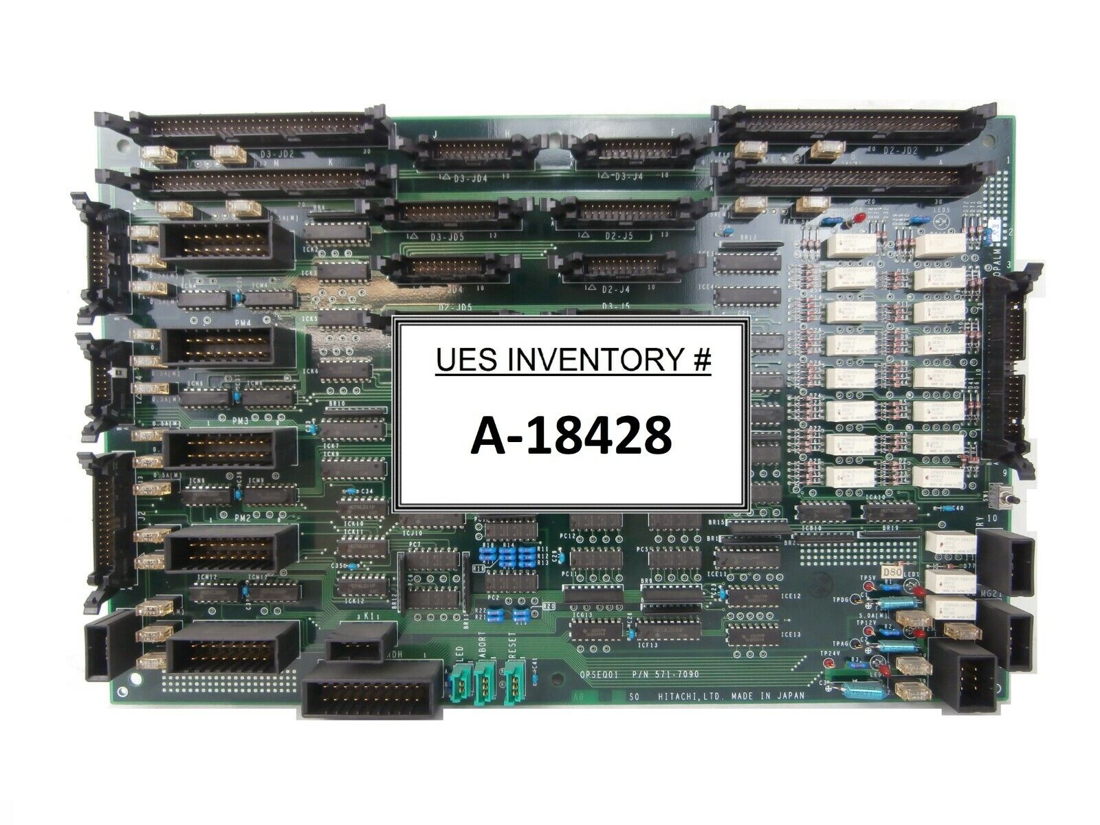 Hitachi 571-7090 Interface Board PCB OPSEQ01 I-900SRT Working Surplus