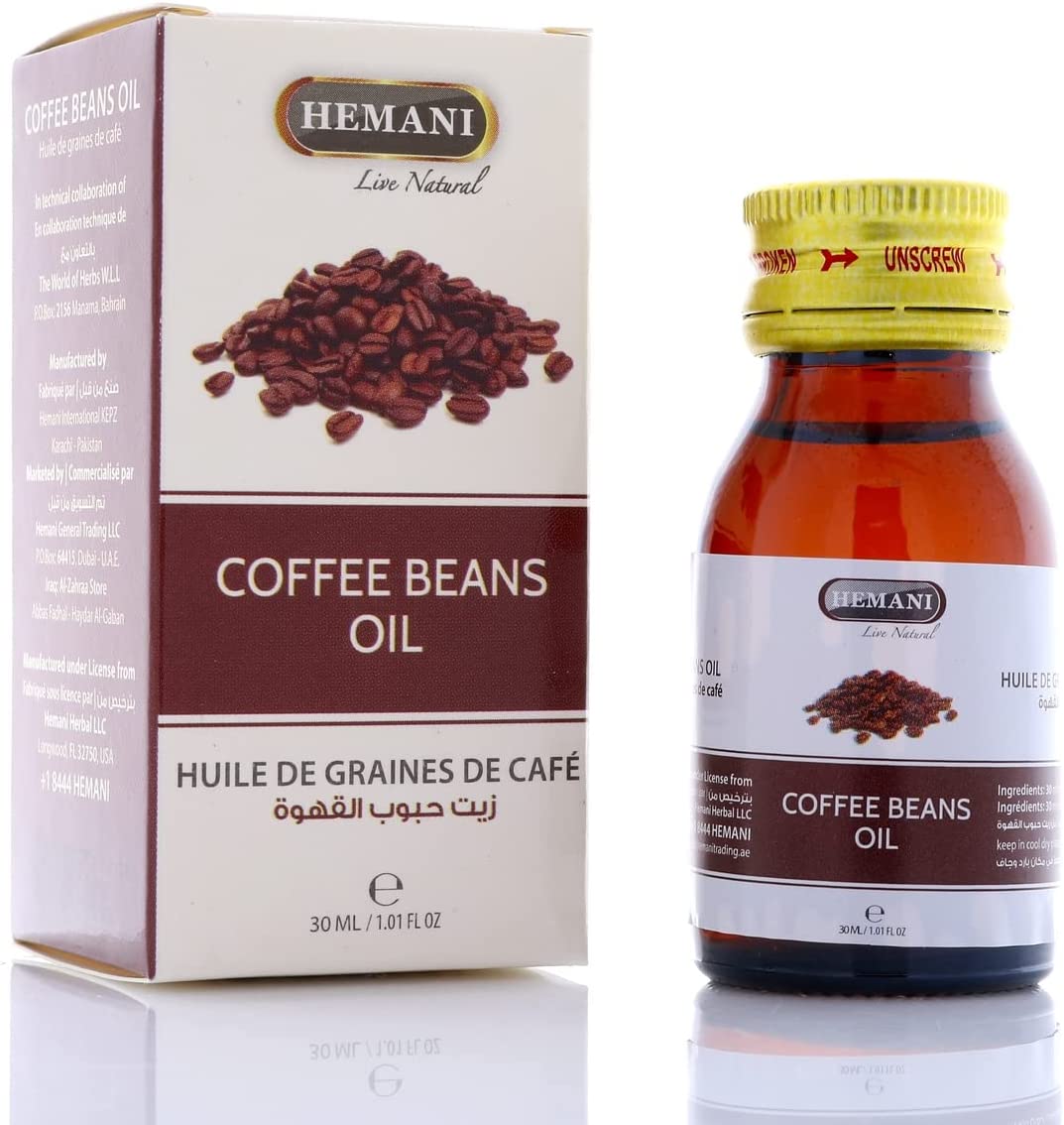 Hemani Live Natural - Coffee Bean Oil - 30ml