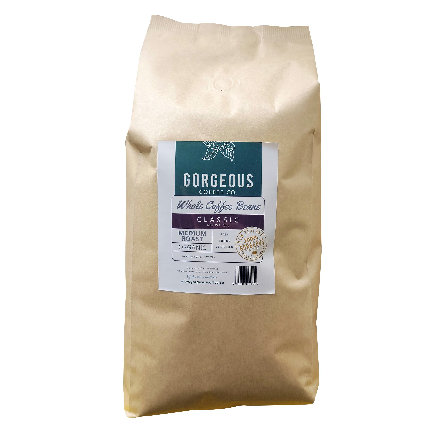 Gorgeous Coffee Whole Coffee Beans - Classic - Medium Roast ( 1 KILO ) –  Triple Traders