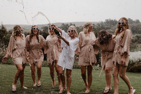 Custom robes fro bridal party