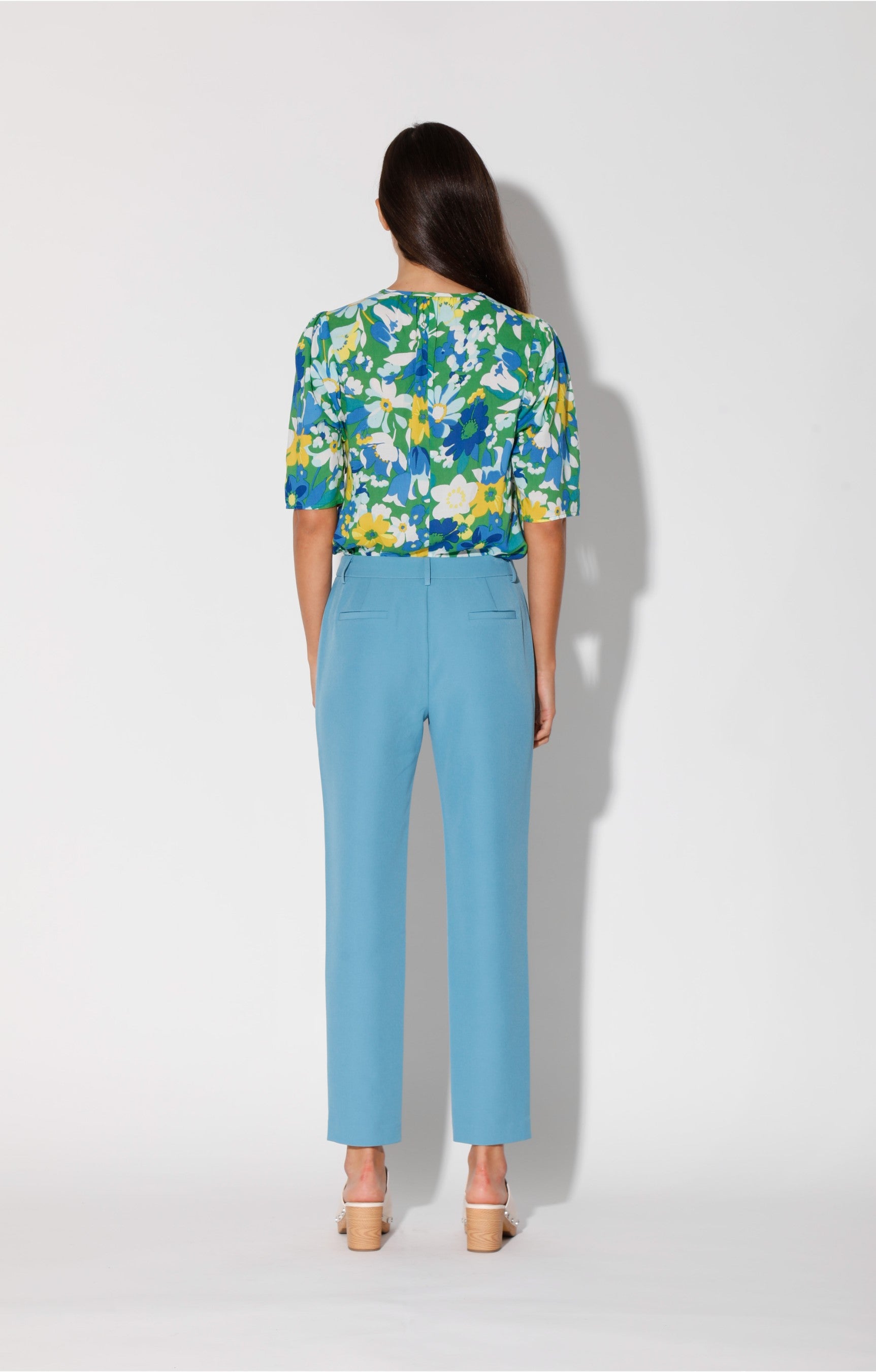 Perry Pant, Lake Blue - Suiting (Spring)