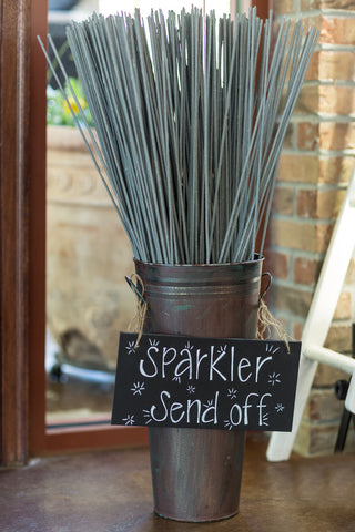 Wedding Bucket For Sparklers