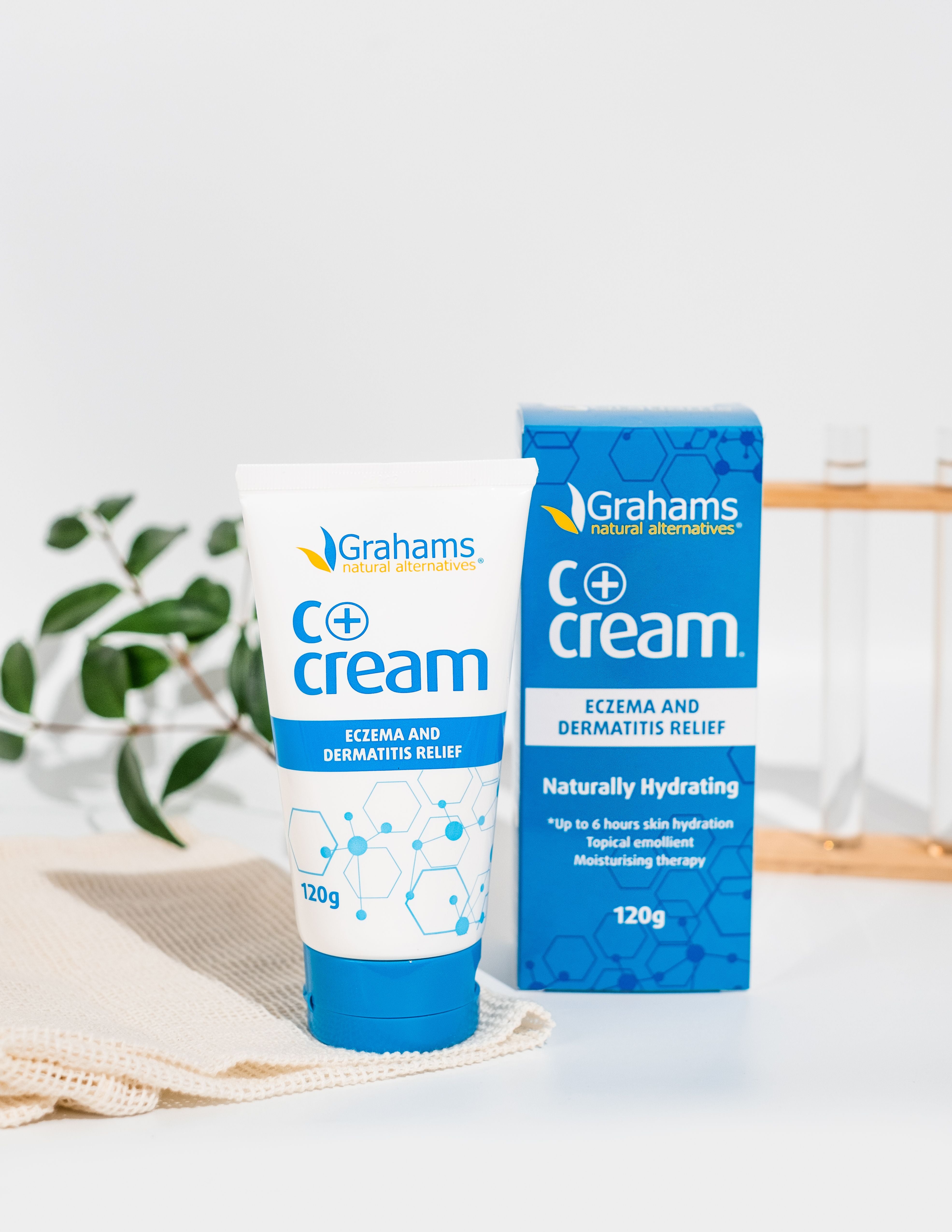 C+ Eczema & Dermatitis Cream | Natural Eczema Cream | Grahams Natural