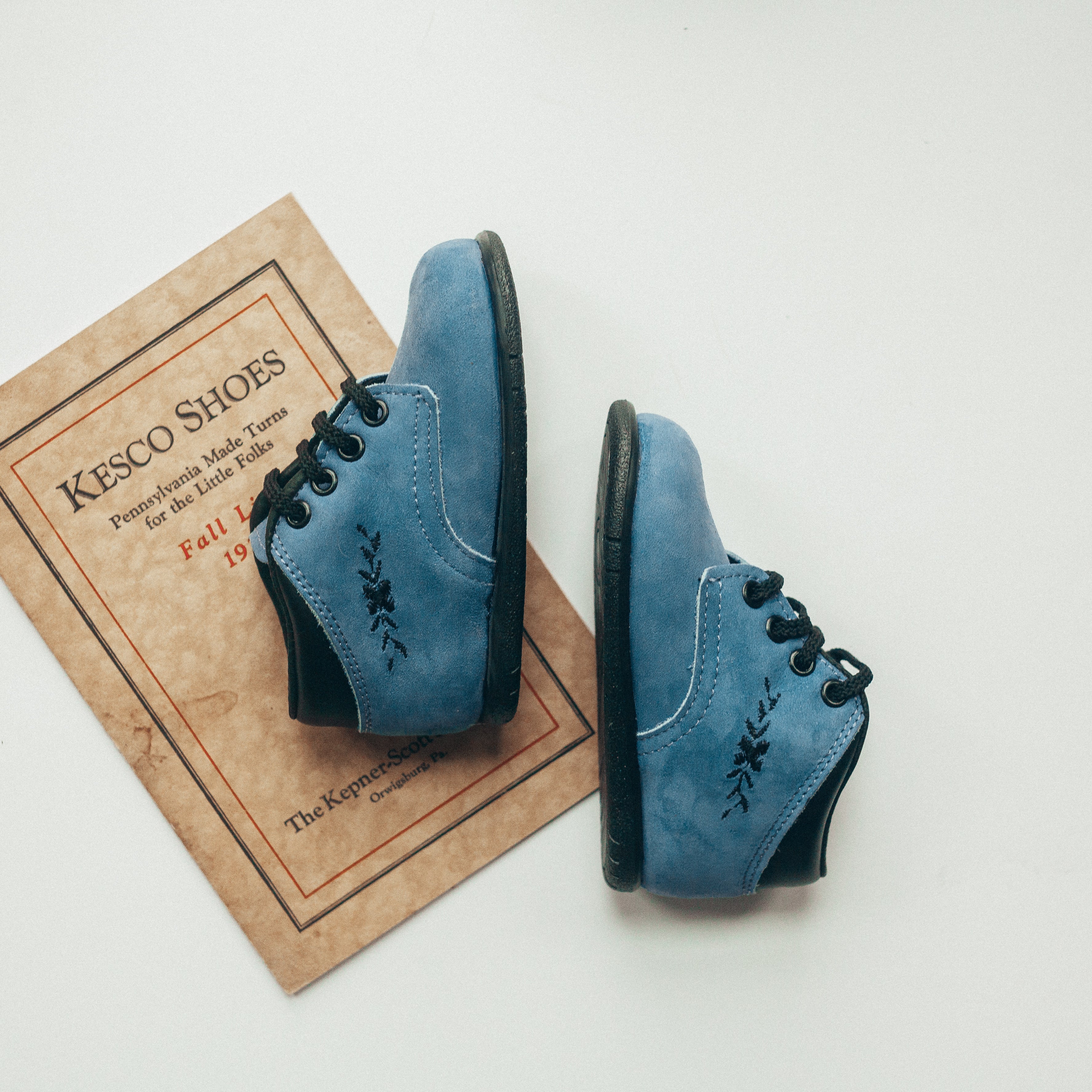 Blazer First Walker in Blue Nubuck 