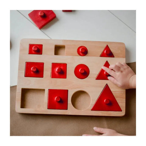 Wooden Knob Puzzle