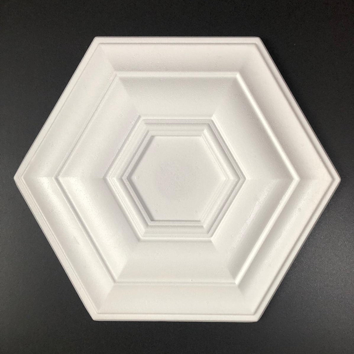 Hexa Ceiling Rose Polystyrene Easy Fit Very Light Weight From 10 99 With Free Delivery