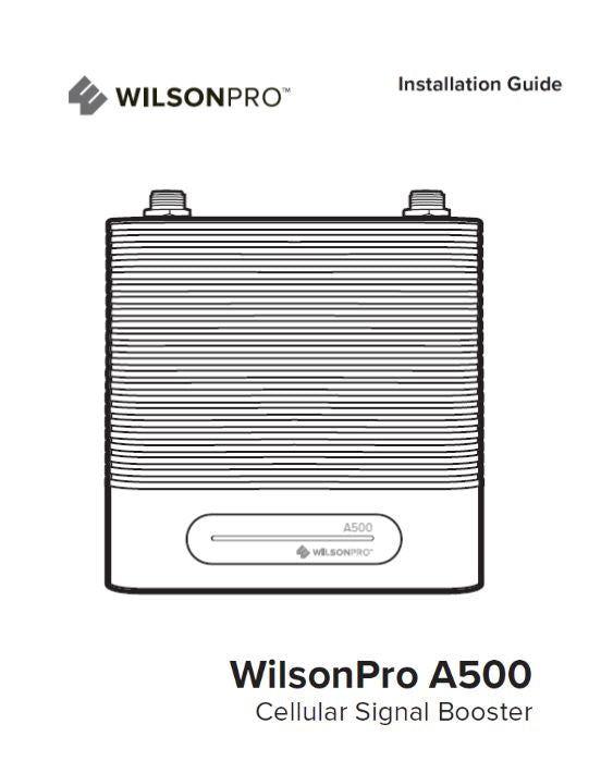 A500-Install Manual