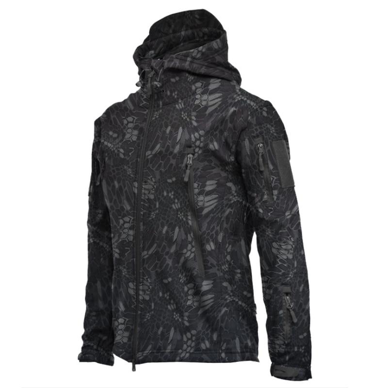 Men's Camouflage Combat Tactical Hoodie Jacket