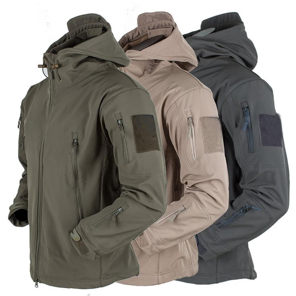 Men's Camouflage Combat Tactical Hoodie Jacket – MONTBREAKER