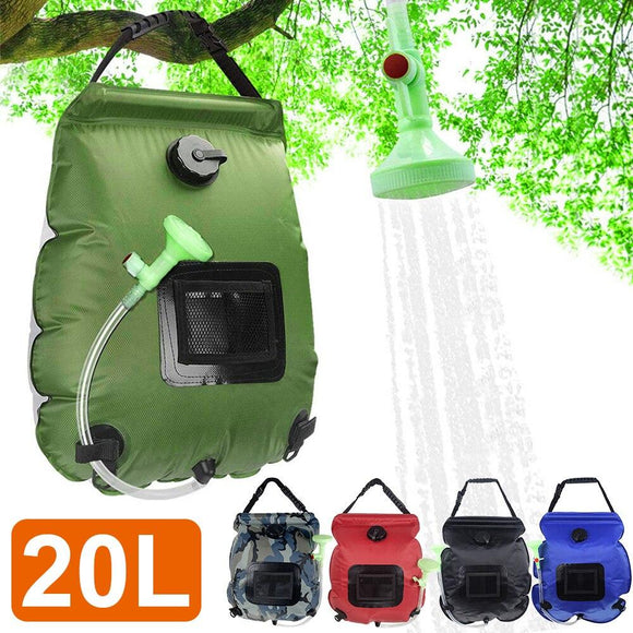 Portable Camping Shower Outdoor 12V Shower Pump with 20L