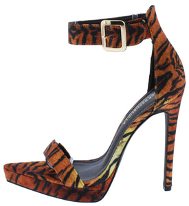 tiger high heels