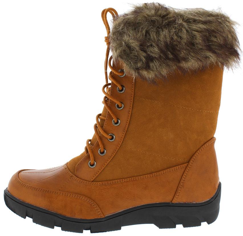 fur lined tan boots