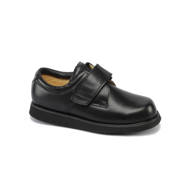 Mt. Emey 502 Black (9E Width) - Men's Extra-depth Dress/Casual Shoes