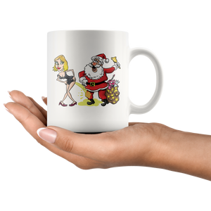 Pee On Santa - White Mug