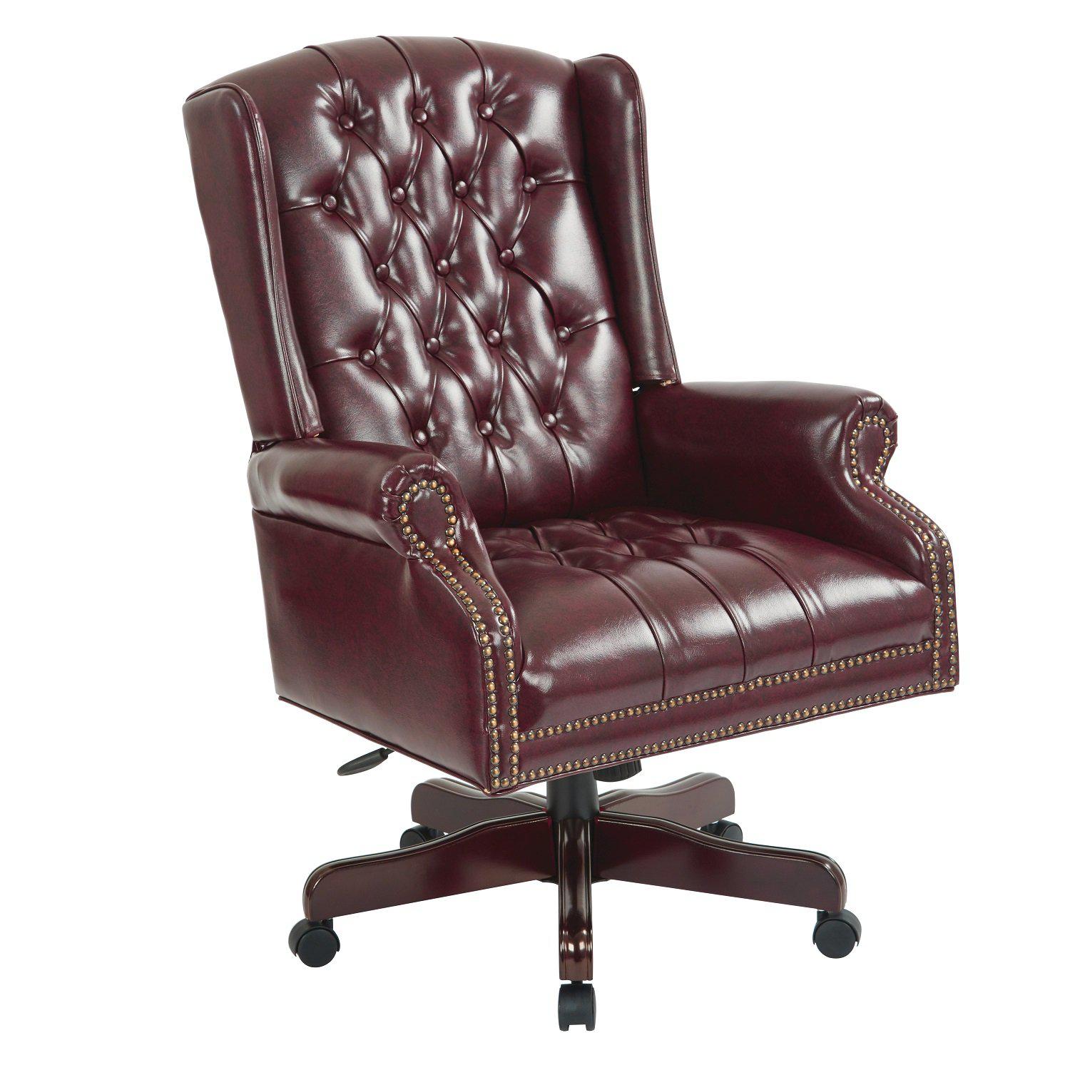 deluxe high back traditional executive chair