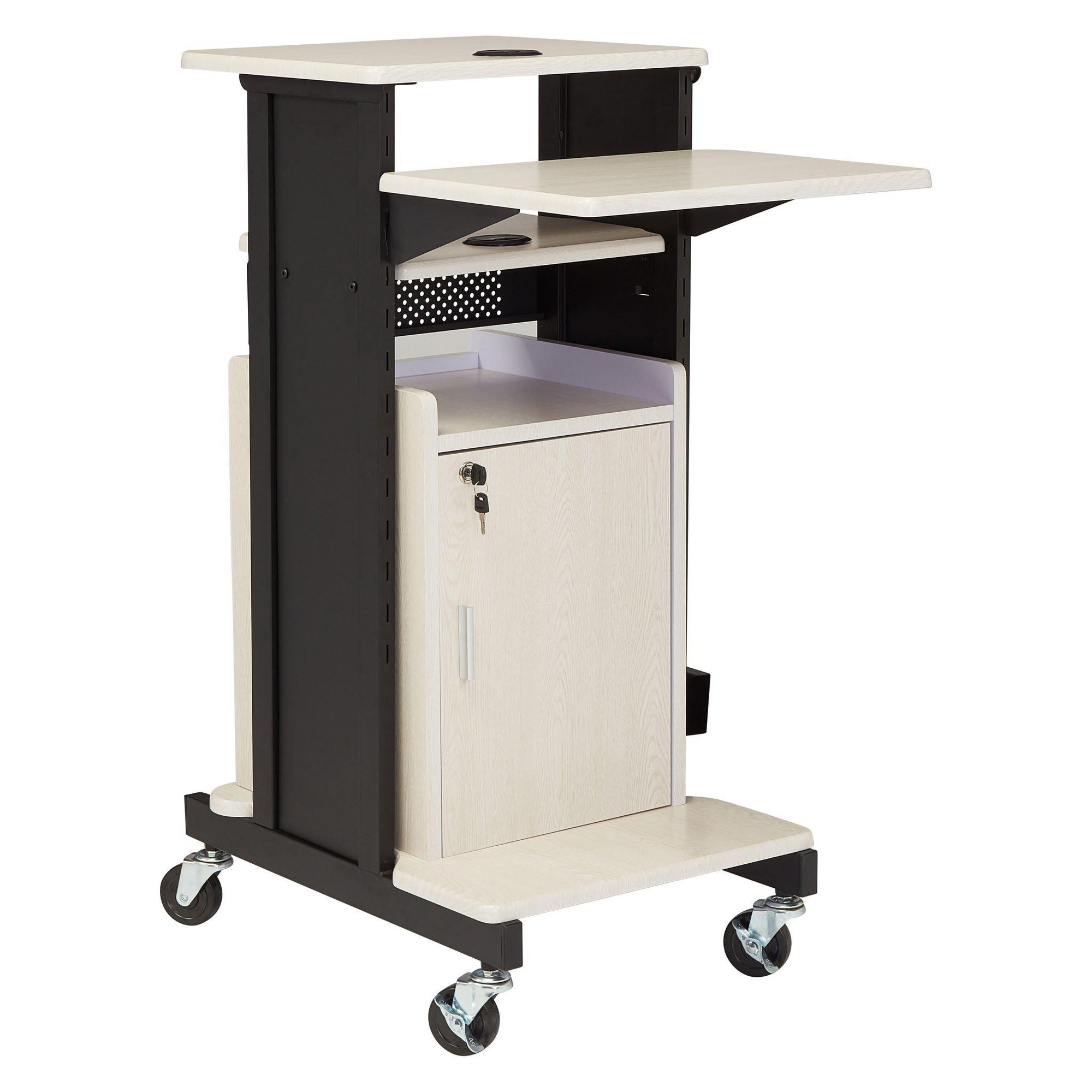 Oklahoma Sound Premium Plus Presentation Cart With Storage