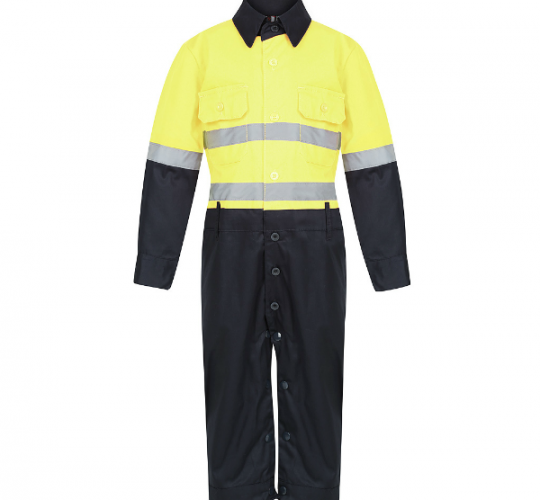 Hi Vis - Yellow & Navy Jumpsuit (Onesies)