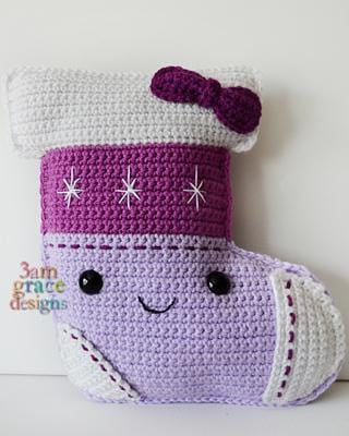 Christmas Pickle Kawaii Cuddler® Crochet Pattern – 3amgracedesigns