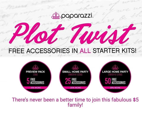 Join Paparazzi in January for free jewelry 