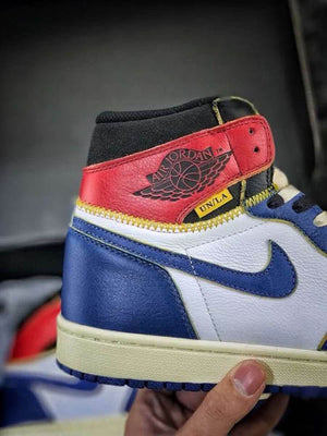 union jordan 1 blue toe