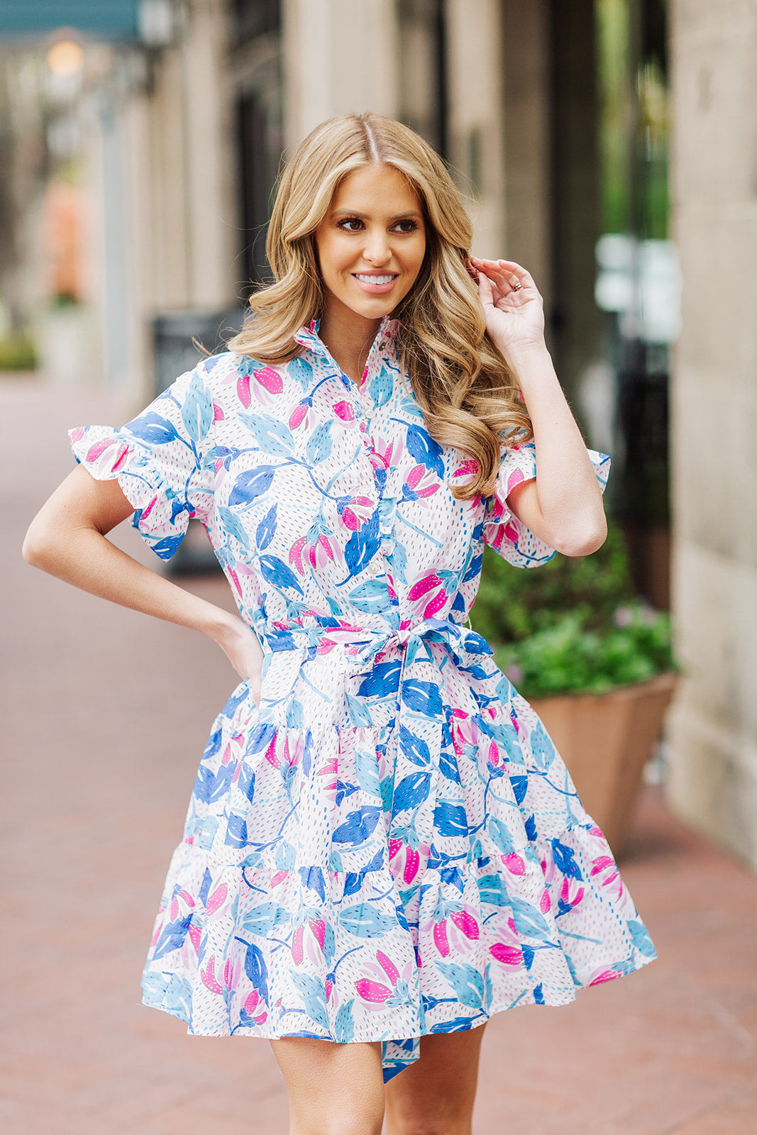 Image of The Kenzie Rae Button Up Dress