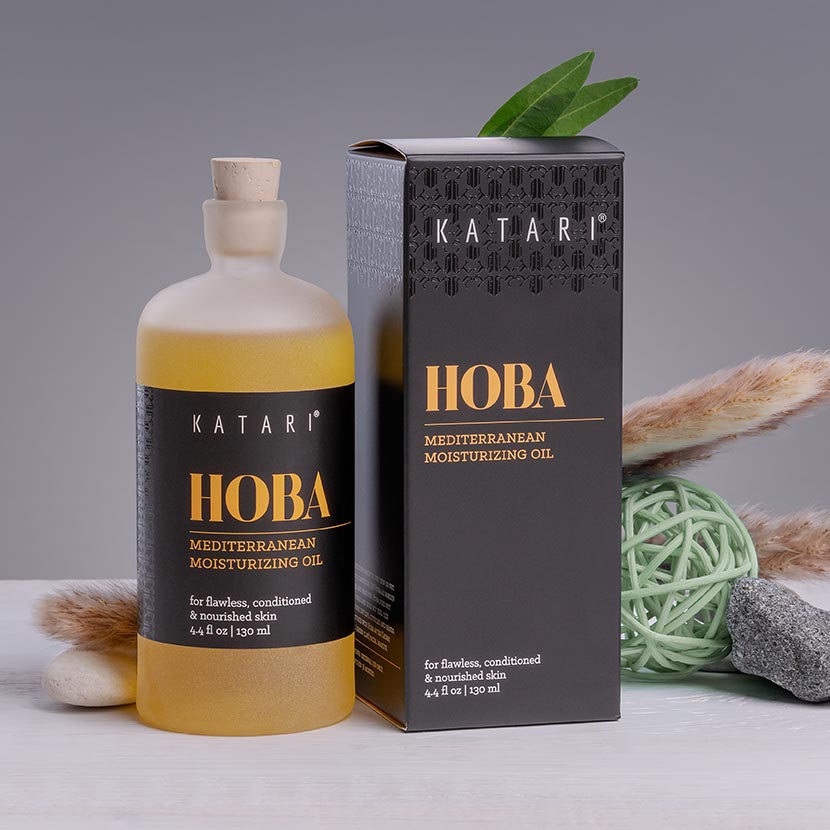 100% cold-pressed jojoba oil cleanser & moisturizer for sensitive skin - Hoba