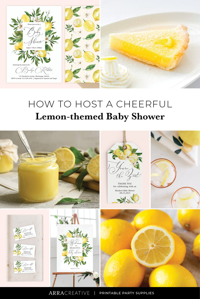 Lemon Baby Shower Ideas