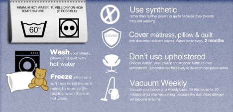 remove allergens from a mattress