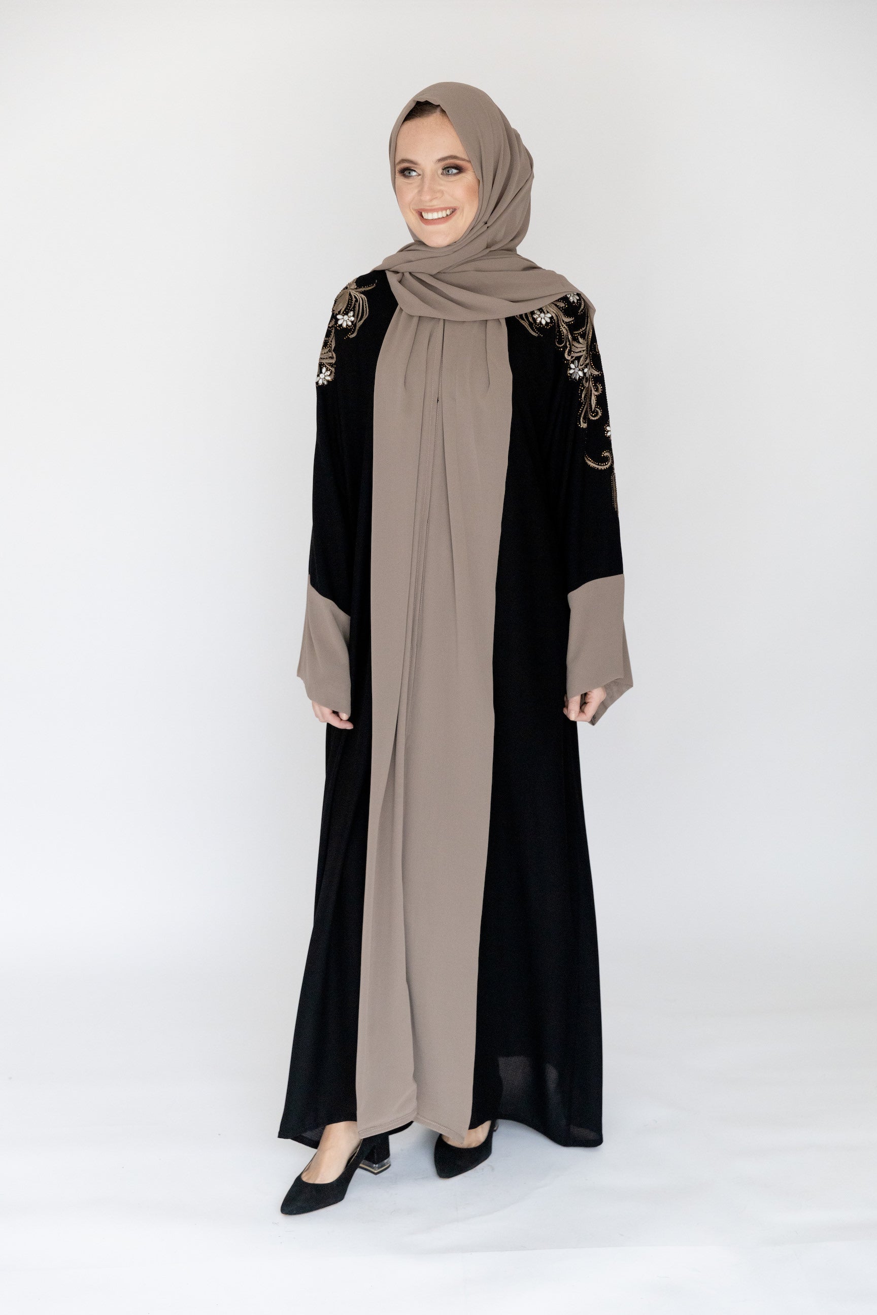 Open Abaya | Doha Abaya – Arabesque