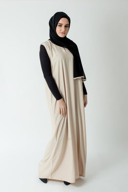 slip dress for abaya
