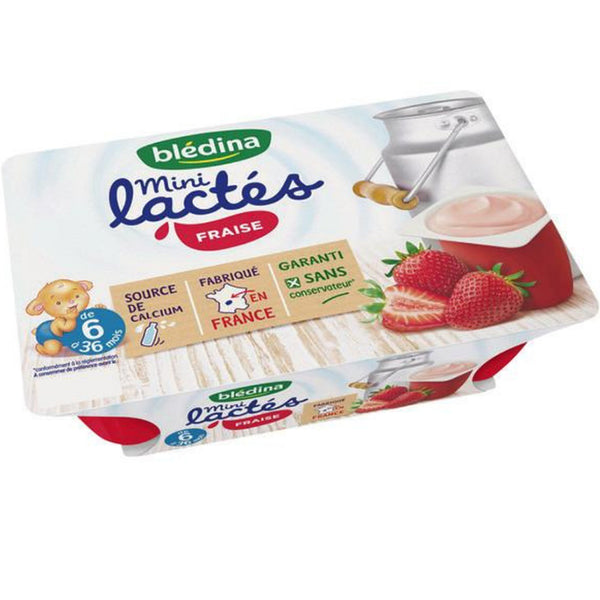 Bledina 士多啤梨味甜品 12個月 6x55g L Azurgourmet Bledina 士多啤梨味甜品 12個月 6x55g L Azurgourmet