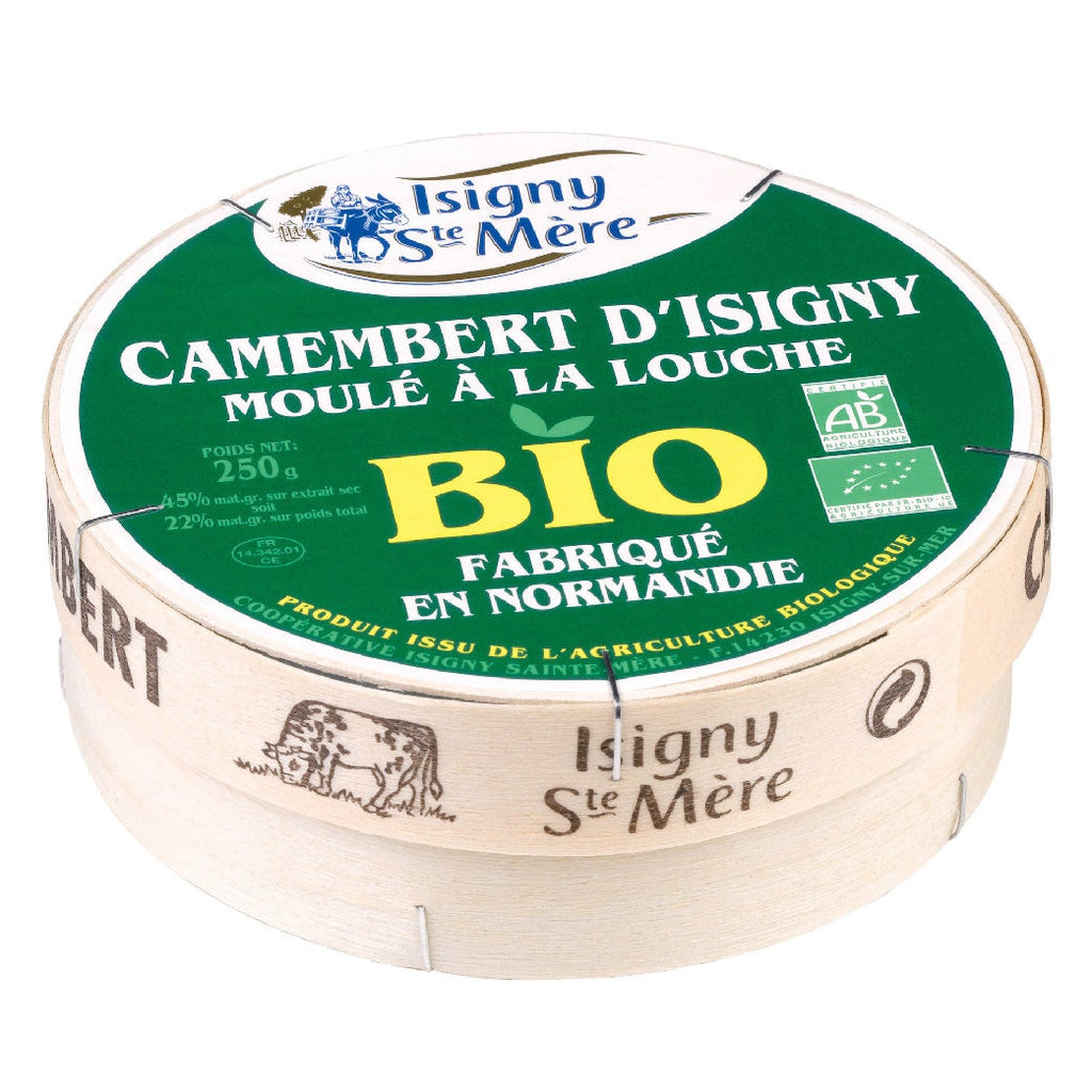 Isigny Ste Mere French Organic Camembert Cheese 250g Lazurgourmet 